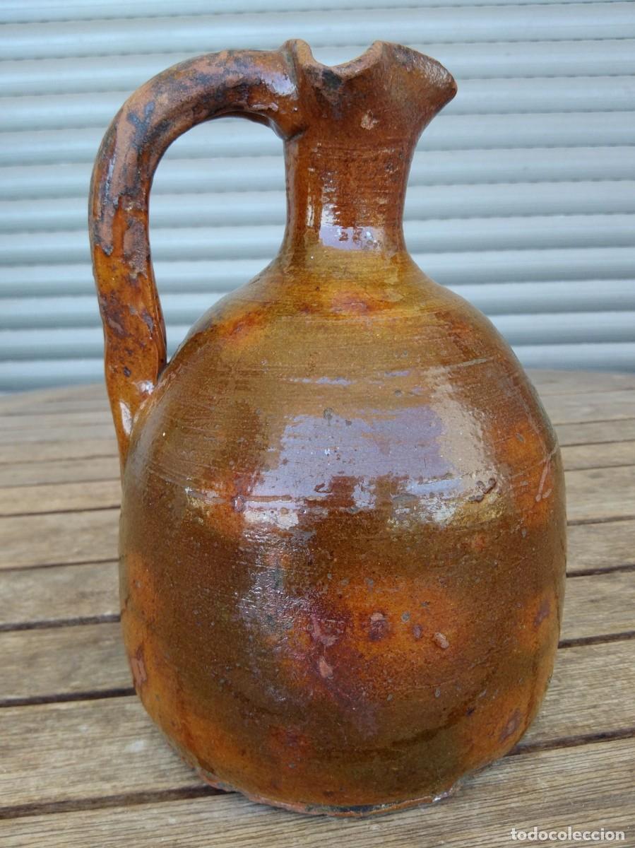 Antig&uuml;edades: Antigua aceitera de Montoro (Teruel) - Foto 1