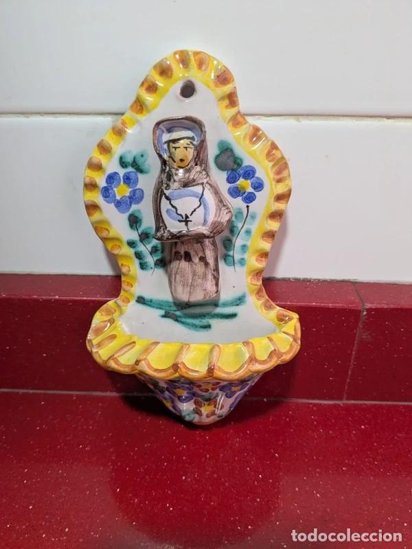 Antig&uuml;edades: Benditera con Monjita - Foto 2