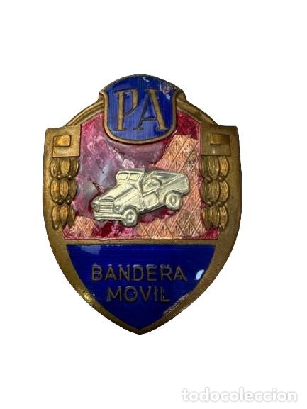 Antig&uuml;edades: Placa M&oacute;vil Polic&iacute;a Armada A&ntilde;os 70