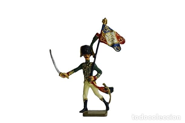 Antig&uuml;edades: Figura Oficial abanderado de caballer&iacute;a ligera