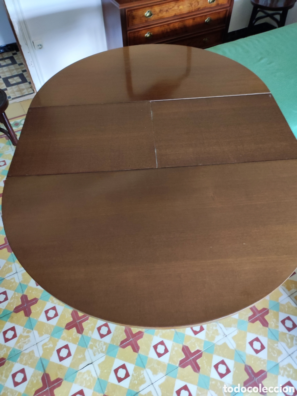 Antig&uuml;edades: MESA COMEDOR EXTENSIBLE - Foto 3