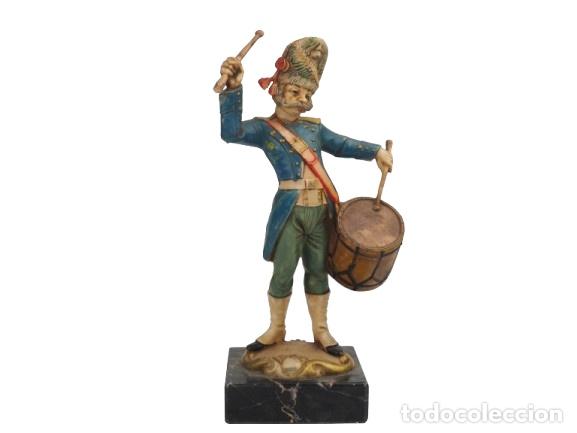 Antig&uuml;edades: Figura de tambor mayor de la guardia - Foto 1