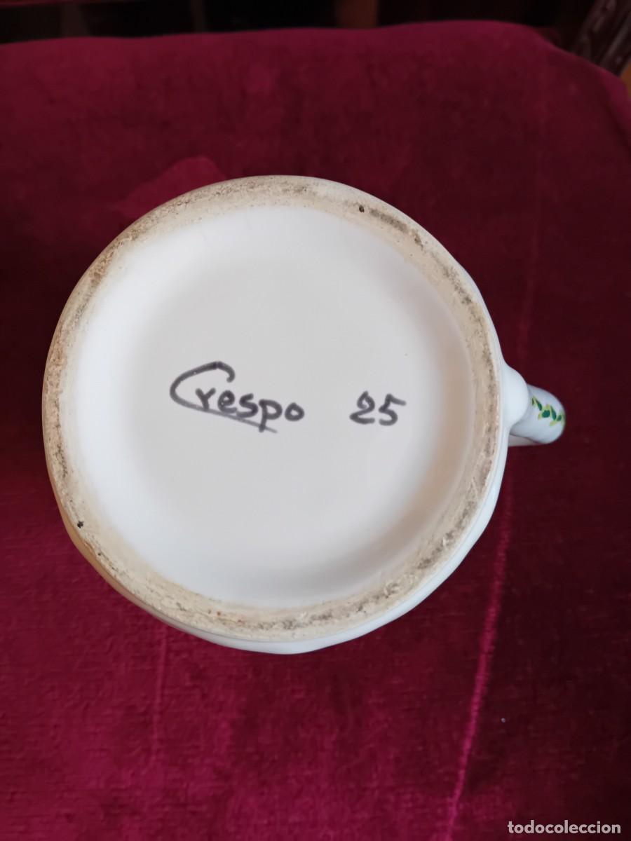 Antig&uuml;edades: Jarra de Crespo 25 Manises d&eacute;cada de los 50/70 - Foto 8