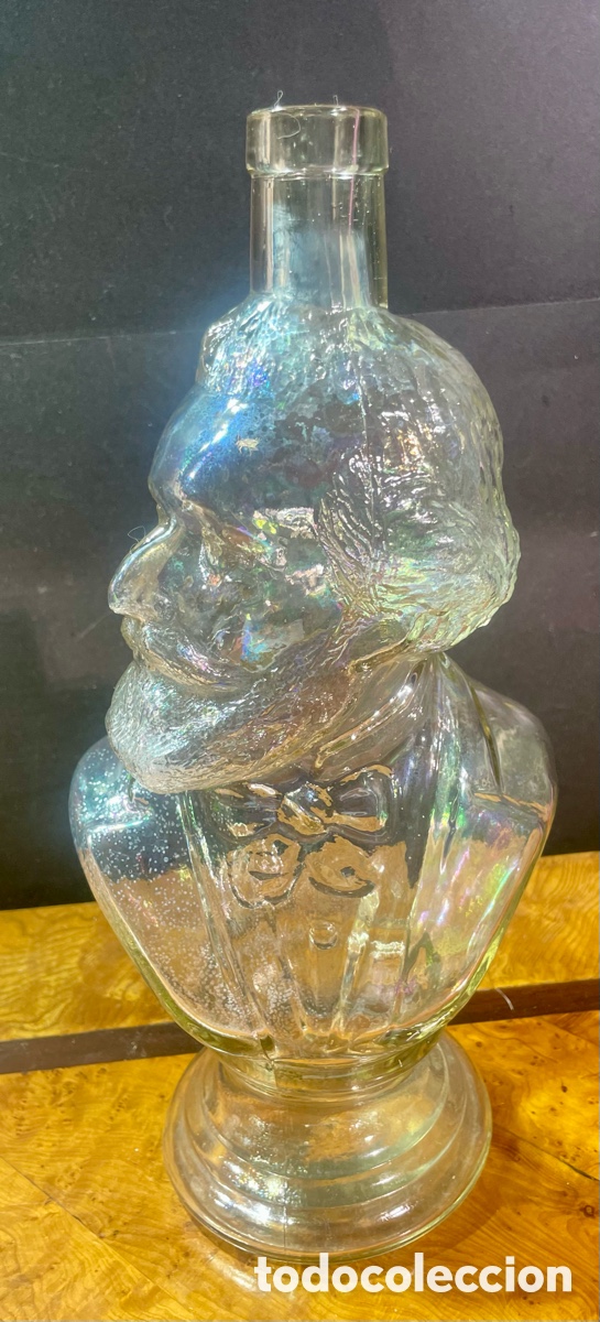 Antig&uuml;edades: Botella Antigua de Cristal