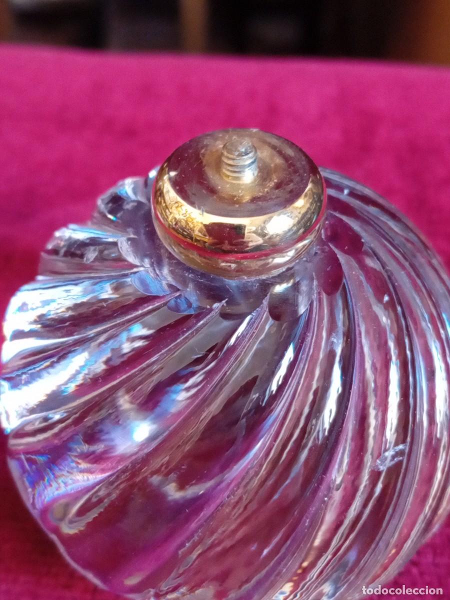Antig&uuml;edades: Bola de cristal estriada para remate - Foto 2