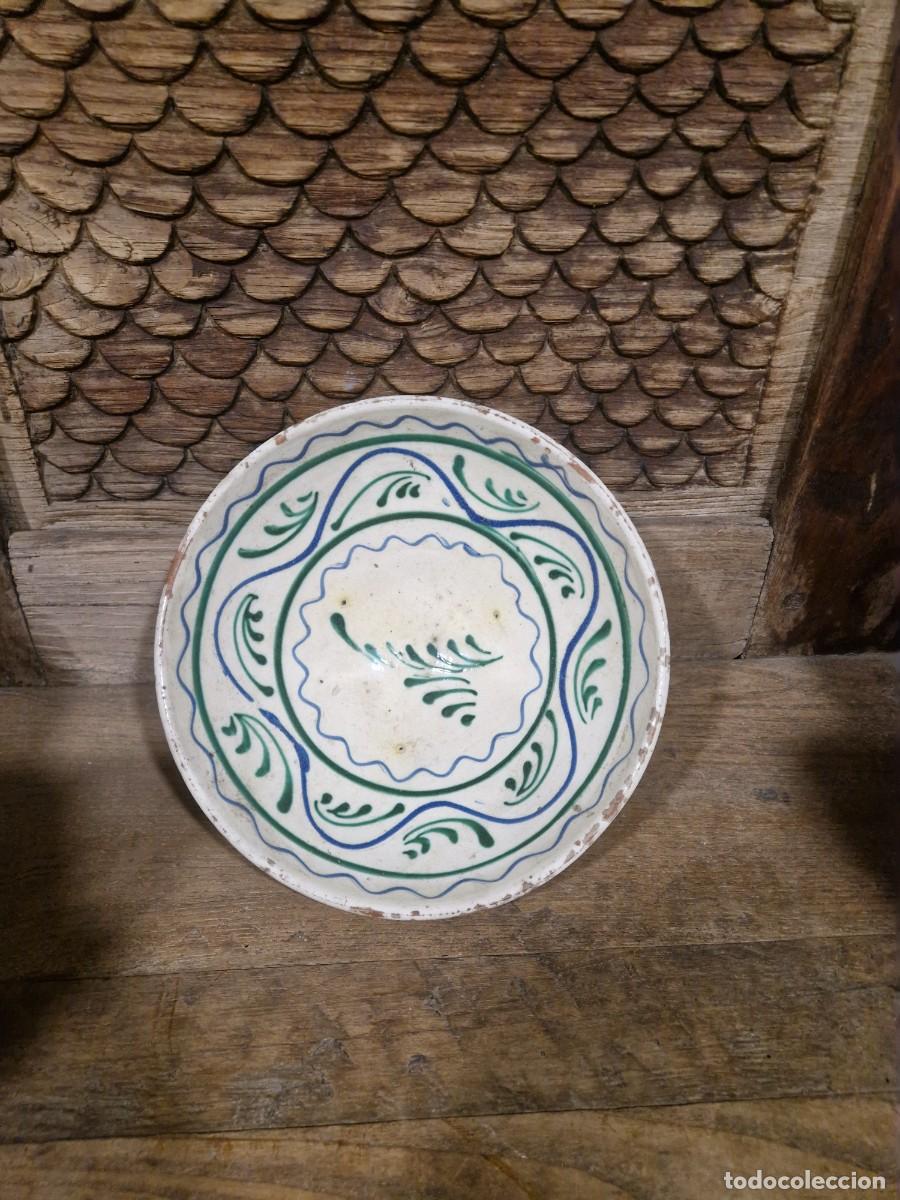 Antiques: Cuenco cer&aacute;mica Murcia, siglo XIX