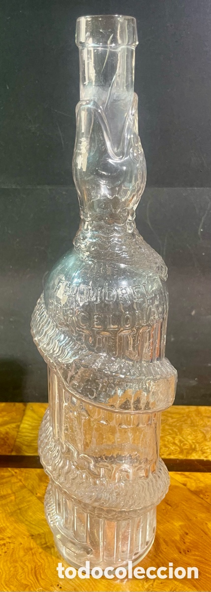 Antig&uuml;edades: Botella Antigua de Cristal