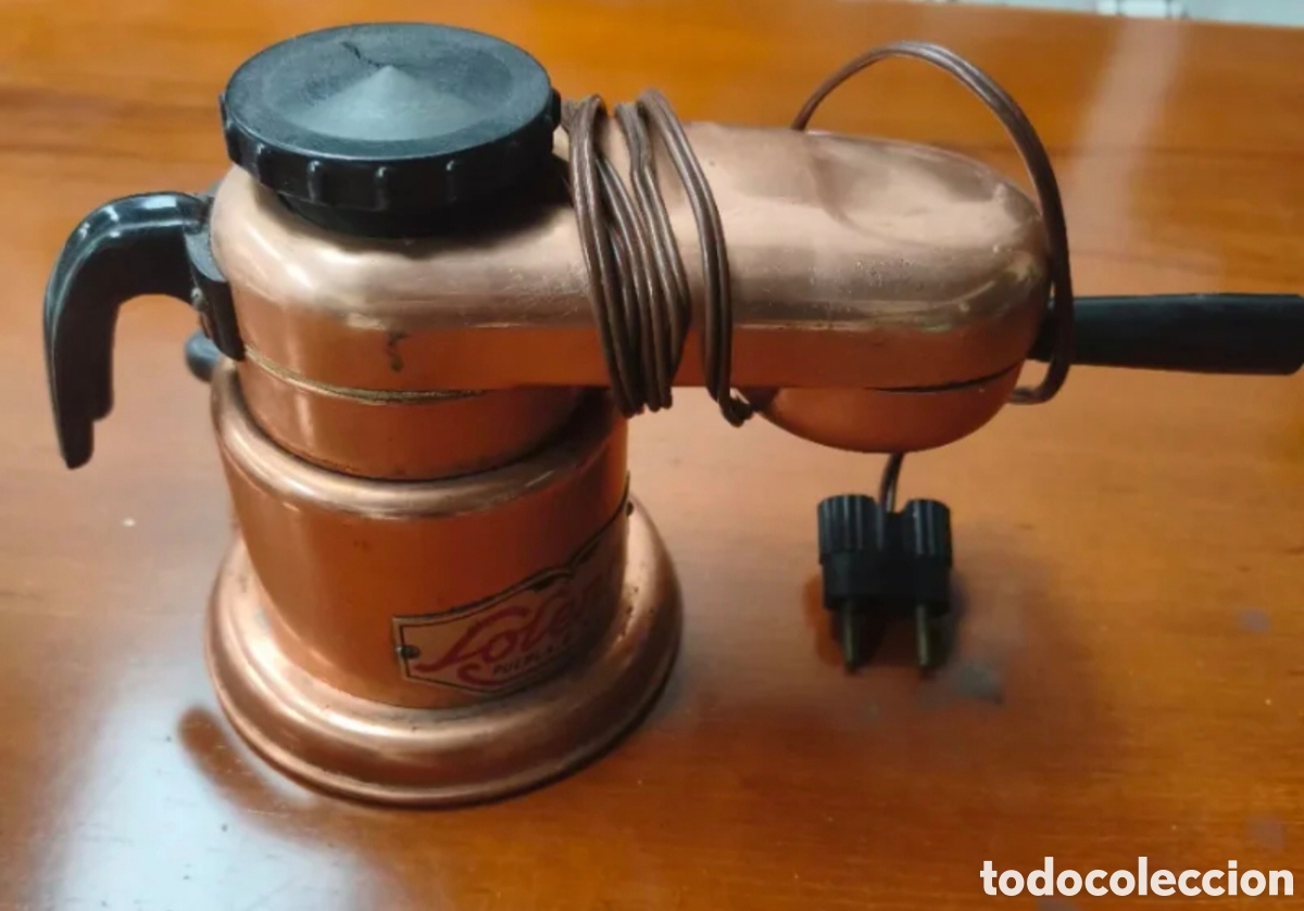 Antig&uuml;edades: Cafetera Vintage AEG Ib&eacute;rica (Quimetal) Diciembre 1958 &ndash; Coleccionismo (Sin Probar)