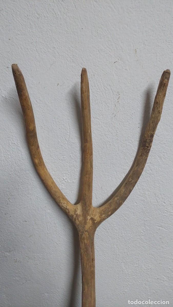 Antig&uuml;edades: Horca de madera sin carcoma - Foto 2