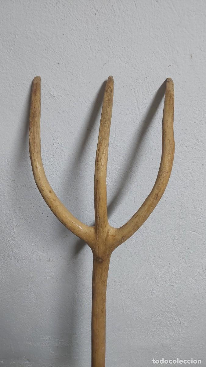 Antig&uuml;edades: Horca de madera sin carcoma - Foto 3