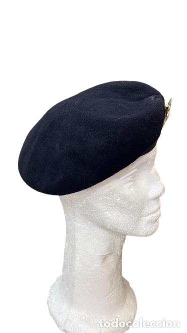 Antig&uuml;edades: Gorro Negro de Oficial - Foto 2