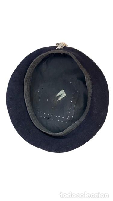 Antig&uuml;edades: Gorro Negro de Oficial - Foto 3