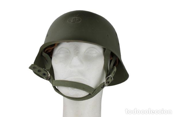 Antig&uuml;edades: Casco militar espa&ntilde;ol Modelo Z (a&ntilde;os 50-60)