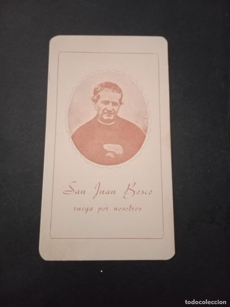 Antig&uuml;edades: ESTAMPA RECUERDO FIESTA SAN JUAN BOSCO - UNION DE ANTIGUOS ALUMNOS SALESIANOS DE ALICANTE 1945