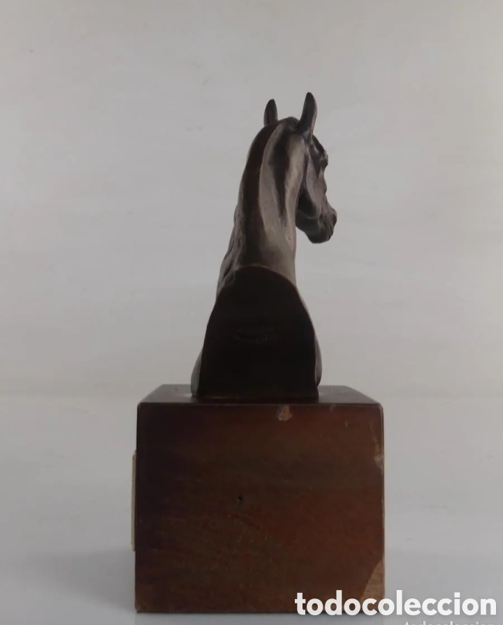 Antig&uuml;edades: Trofeo h&iacute;pica bronce - Foto 2