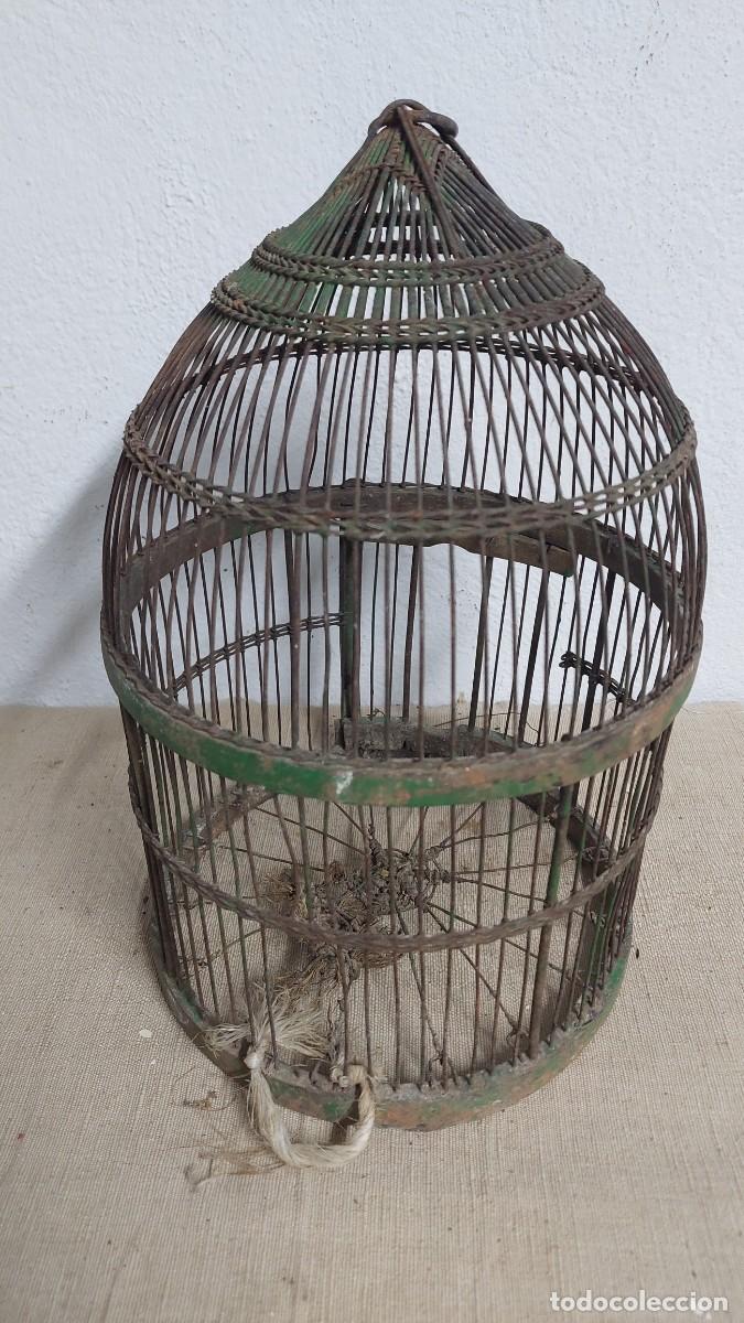 Antig&uuml;edades: Antigua Jaula de Perdiz - Foto 2