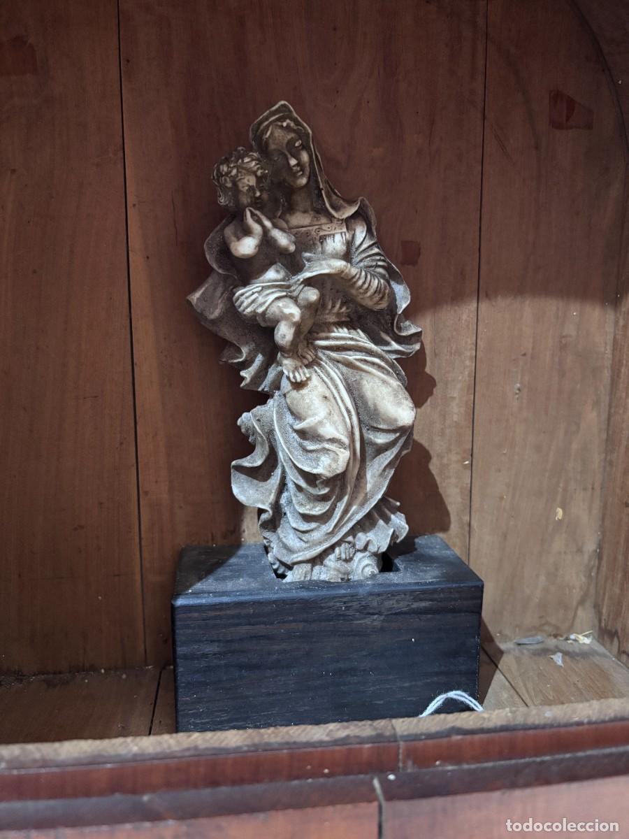 Antig&uuml;edades: Oratorio antiguo de casta&ntilde;o - Foto 3