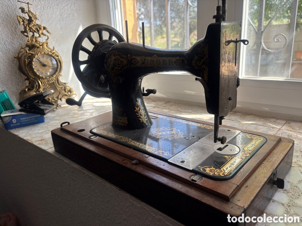 Antig&uuml;edades: MAQUINA DE COSER ANTIGUA - Foto 2