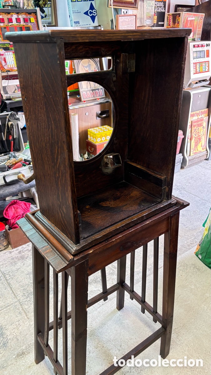 Antig&uuml;edades: M&aacute;quina tragaperras antigua - Foto 9
