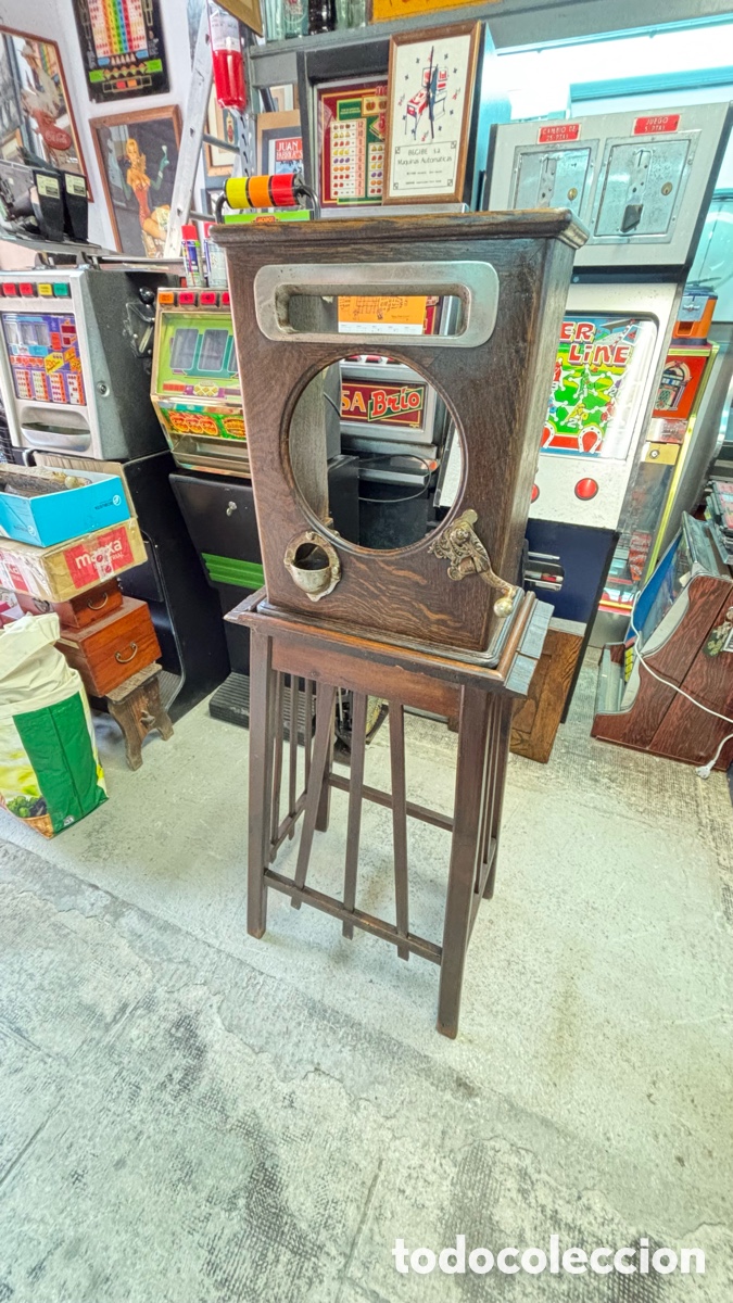 Antig&uuml;edades: M&aacute;quina tragaperras antigua - Foto 12