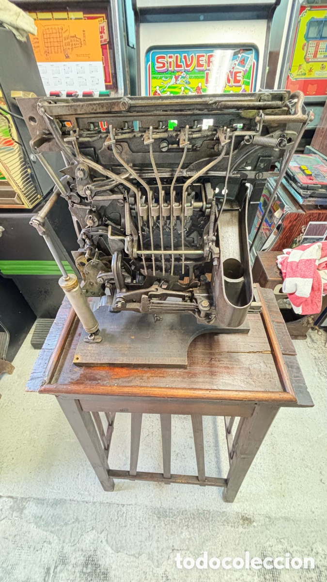 Antig&uuml;edades: M&aacute;quina tragaperras antigua - Foto 14