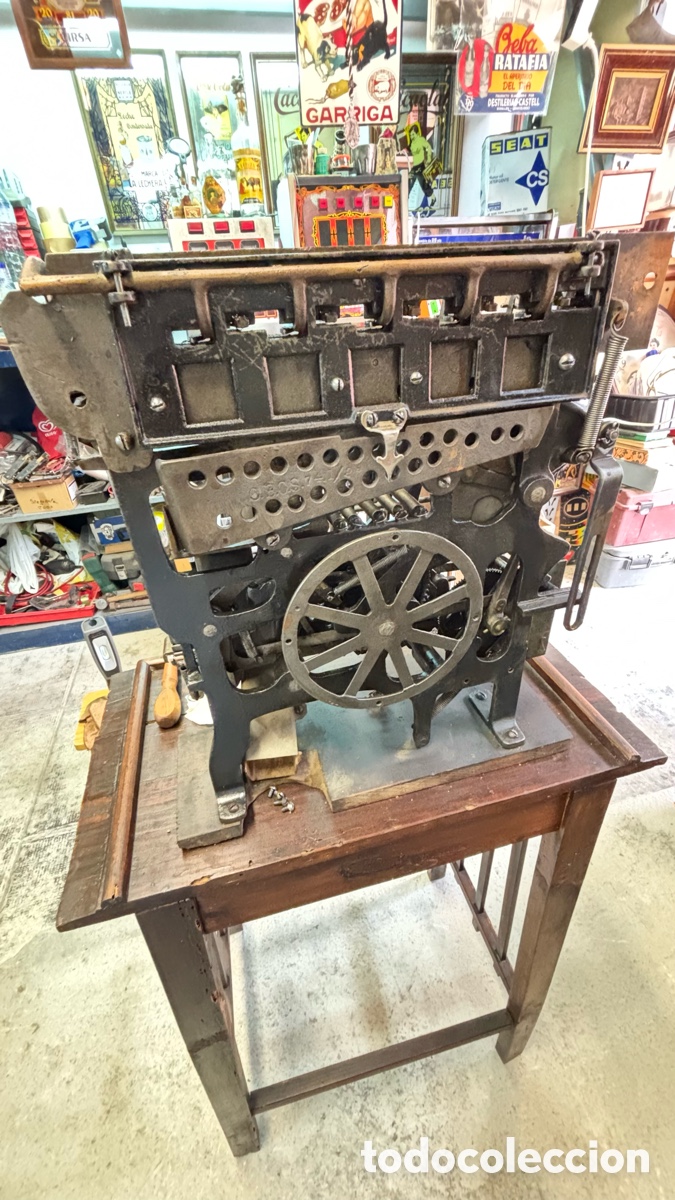Antig&uuml;edades: M&aacute;quina tragaperras antigua - Foto 15