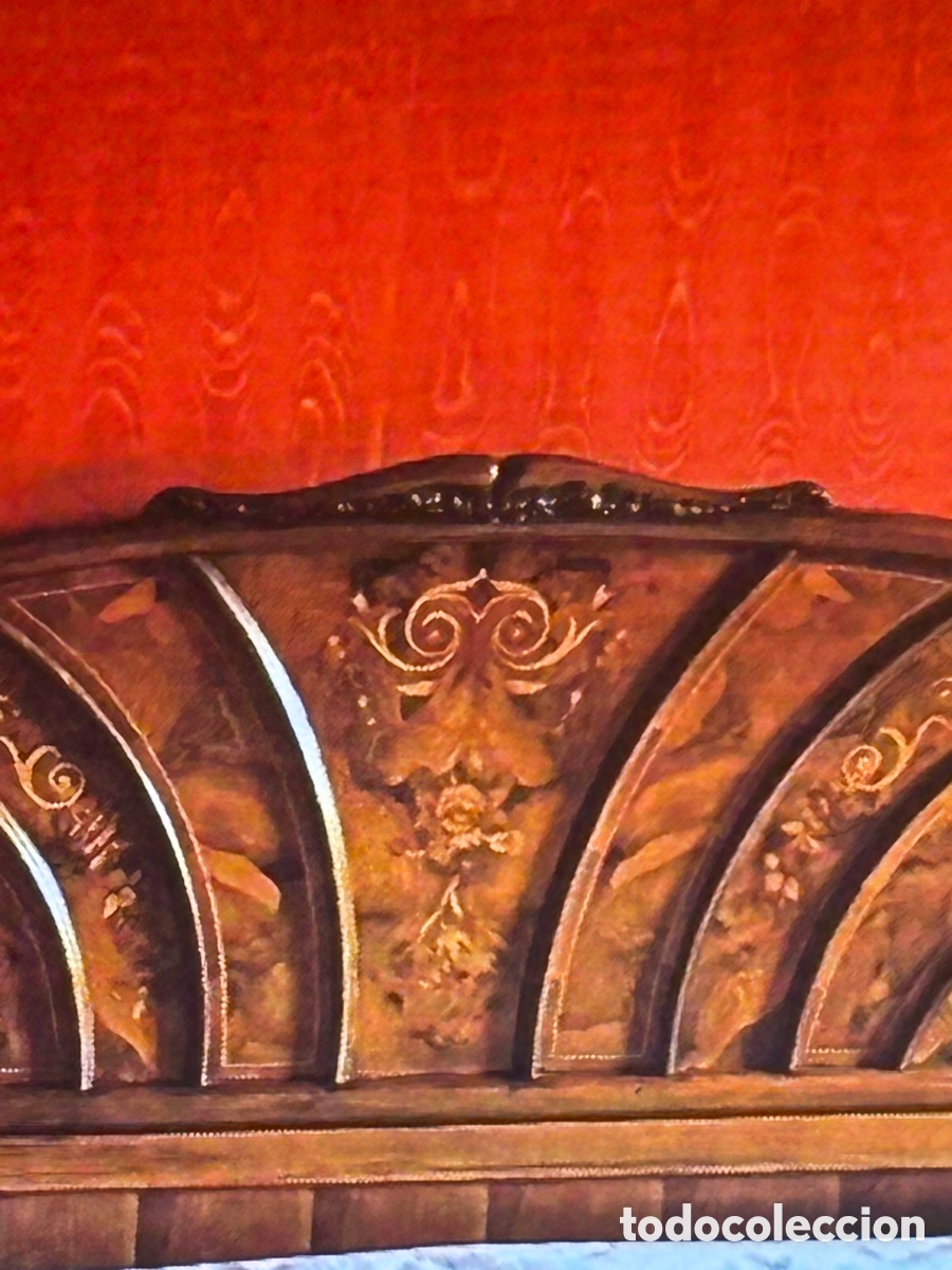 Antig&uuml;edades: Cama estilo Luis XVI con c&oacute;moda y mesillas - Foto 2