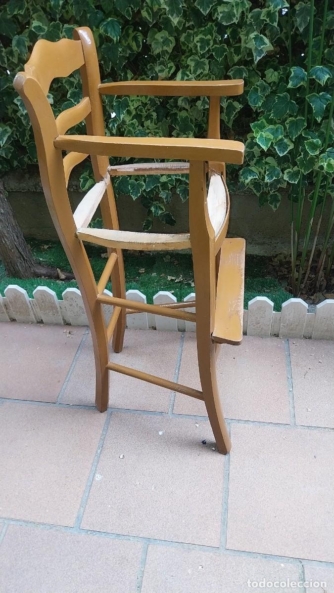 Antig&uuml;edades: trona silla enea a estrenar - Foto 6