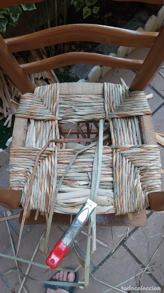 Antig&uuml;edades: trona silla enea a estrenar - Foto 10