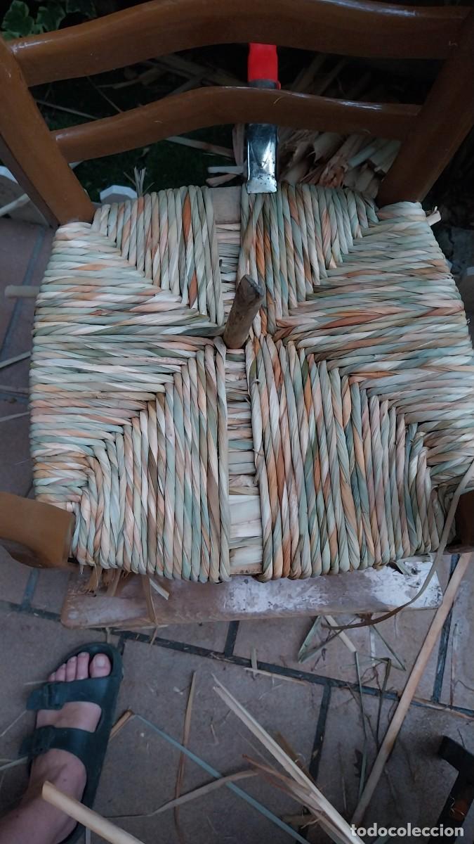 Antig&uuml;edades: trona silla enea a estrenar - Foto 12