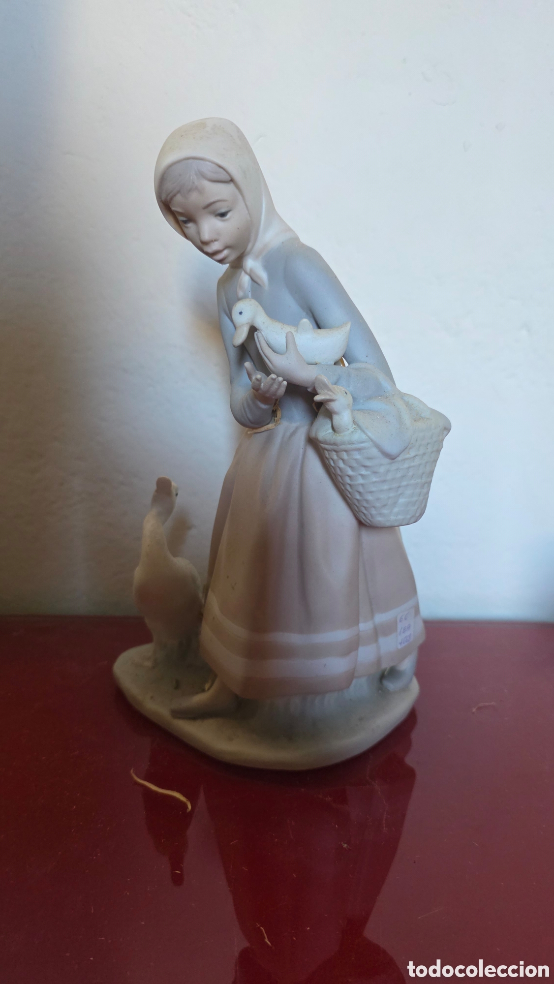 Antig&uuml;edades: Figura porcelana lladro