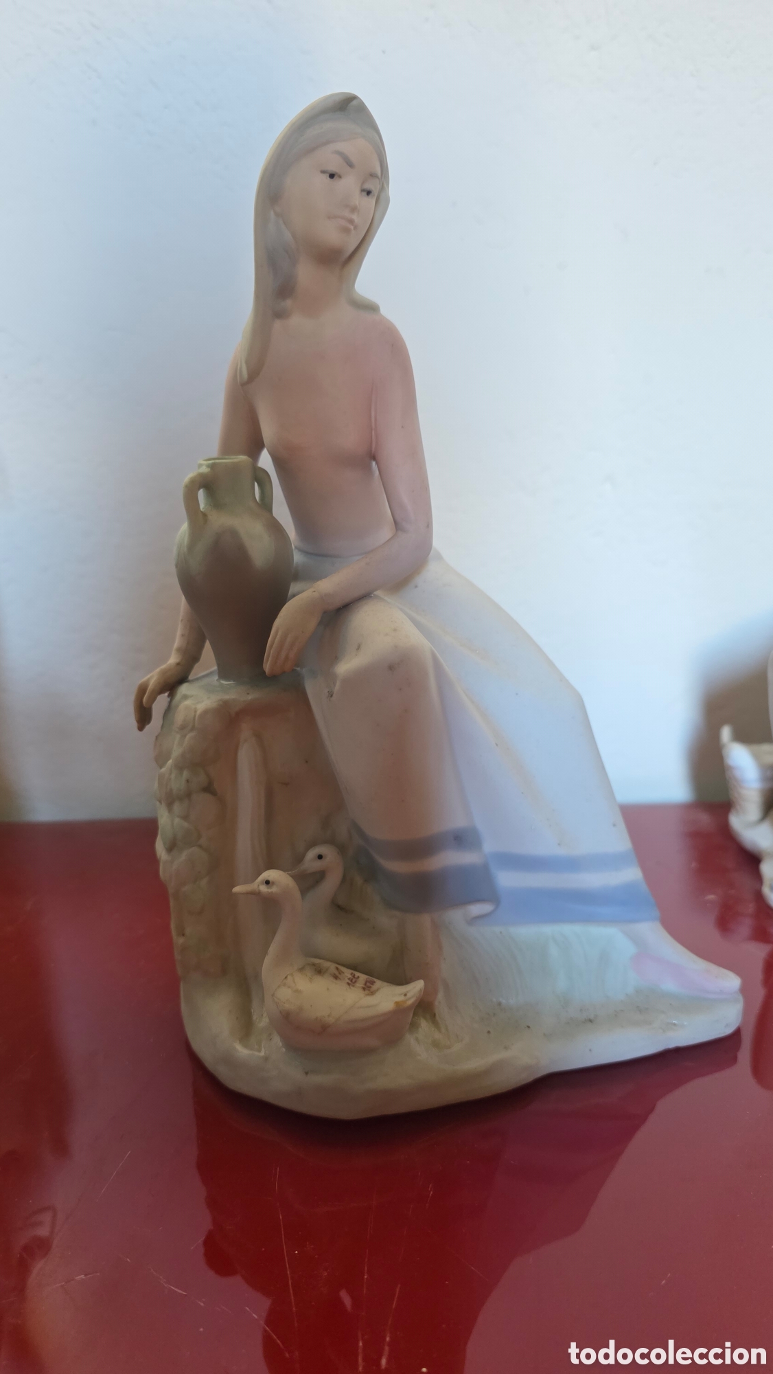 Antig&uuml;edades: Figura porcelana lladro