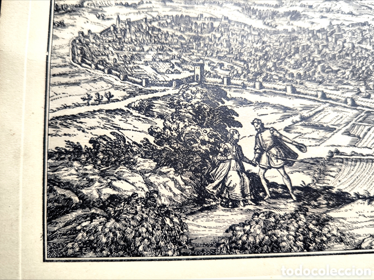 Antig&uuml;edades: ANTIGUO GRABADO DE BARCELONA 1571 - Foto 5