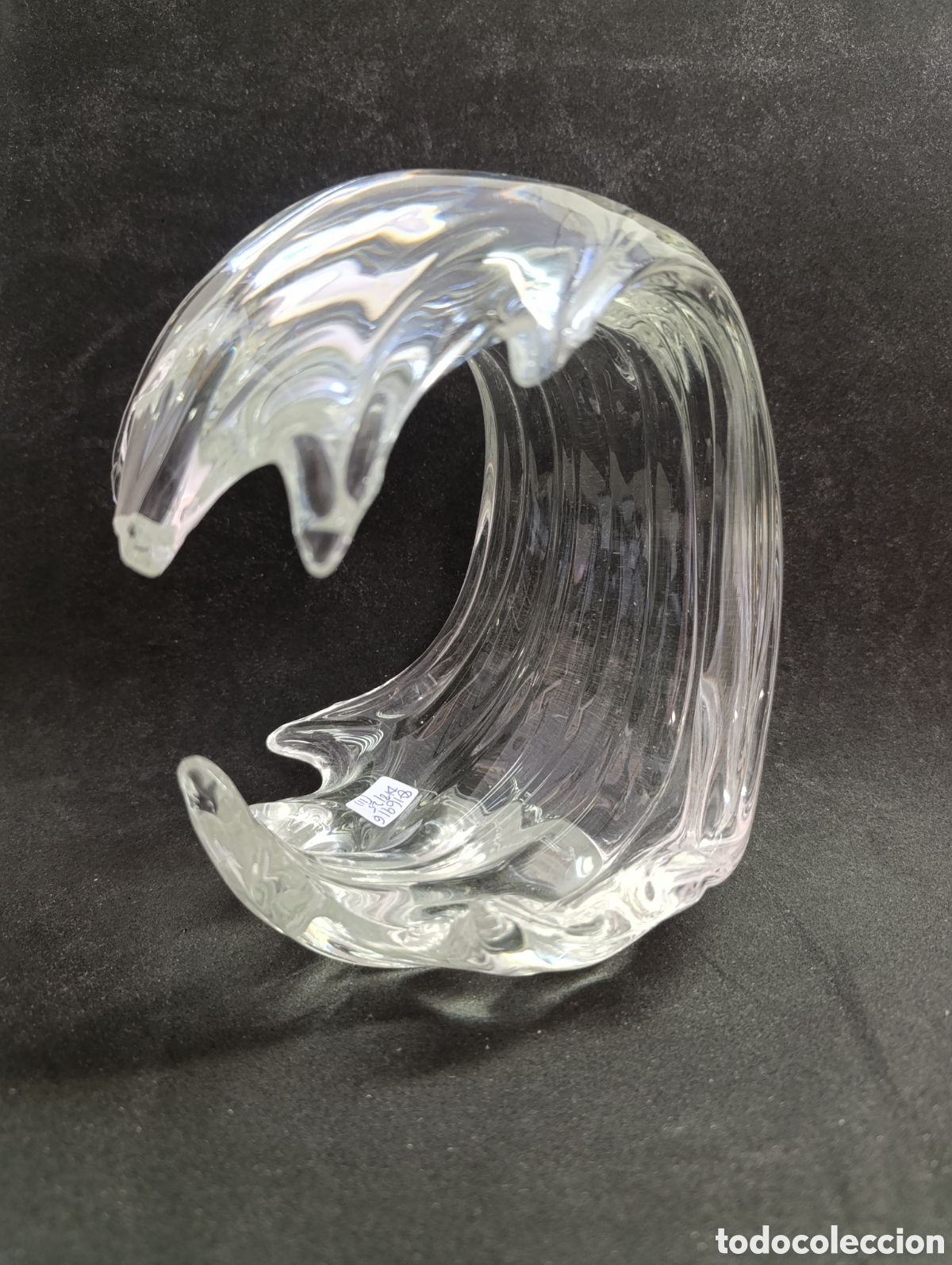 Antig&uuml;edades: CENTRO DE MESA DE CRISTAL DE MURANO. FIRMADO MAZZUCCATO.