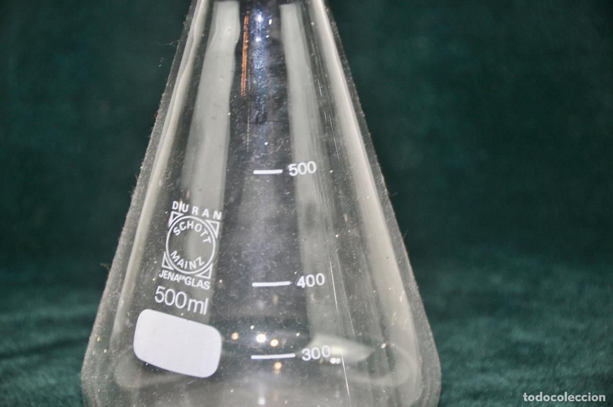 Antig&uuml;edades: Matraz 500ml Schott - Foto 3