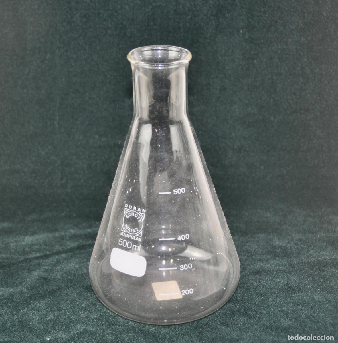 Antig&uuml;edades: Matraz 500ml Schott - Foto 4