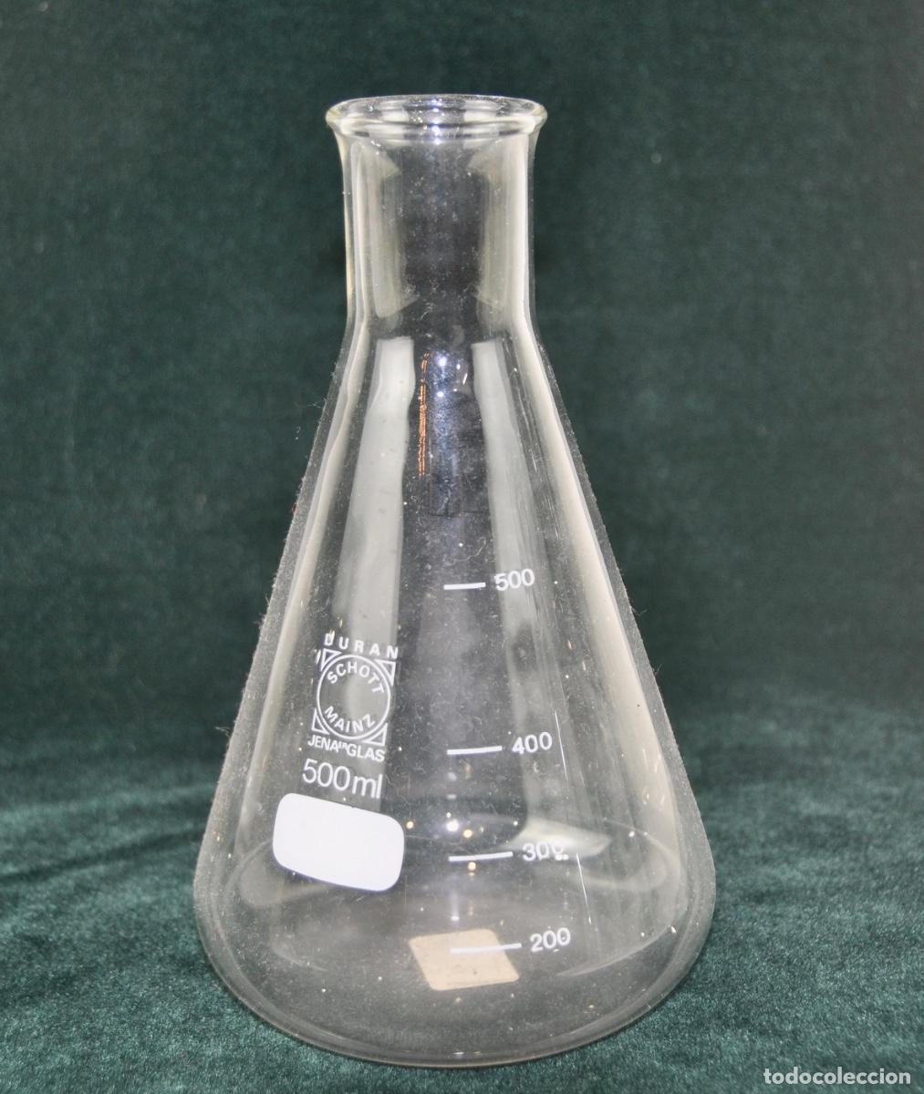Antig&uuml;edades: Matraz 500ml Schott - Foto 1