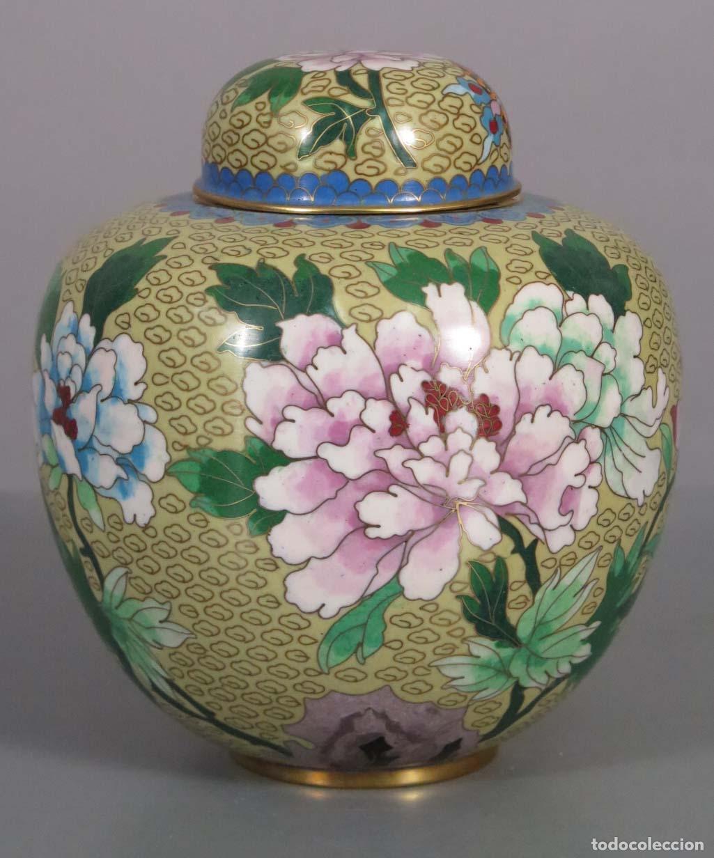 Antig&uuml;edades: TIBOR. CLOISONNE. CHINA. SIGLO XX