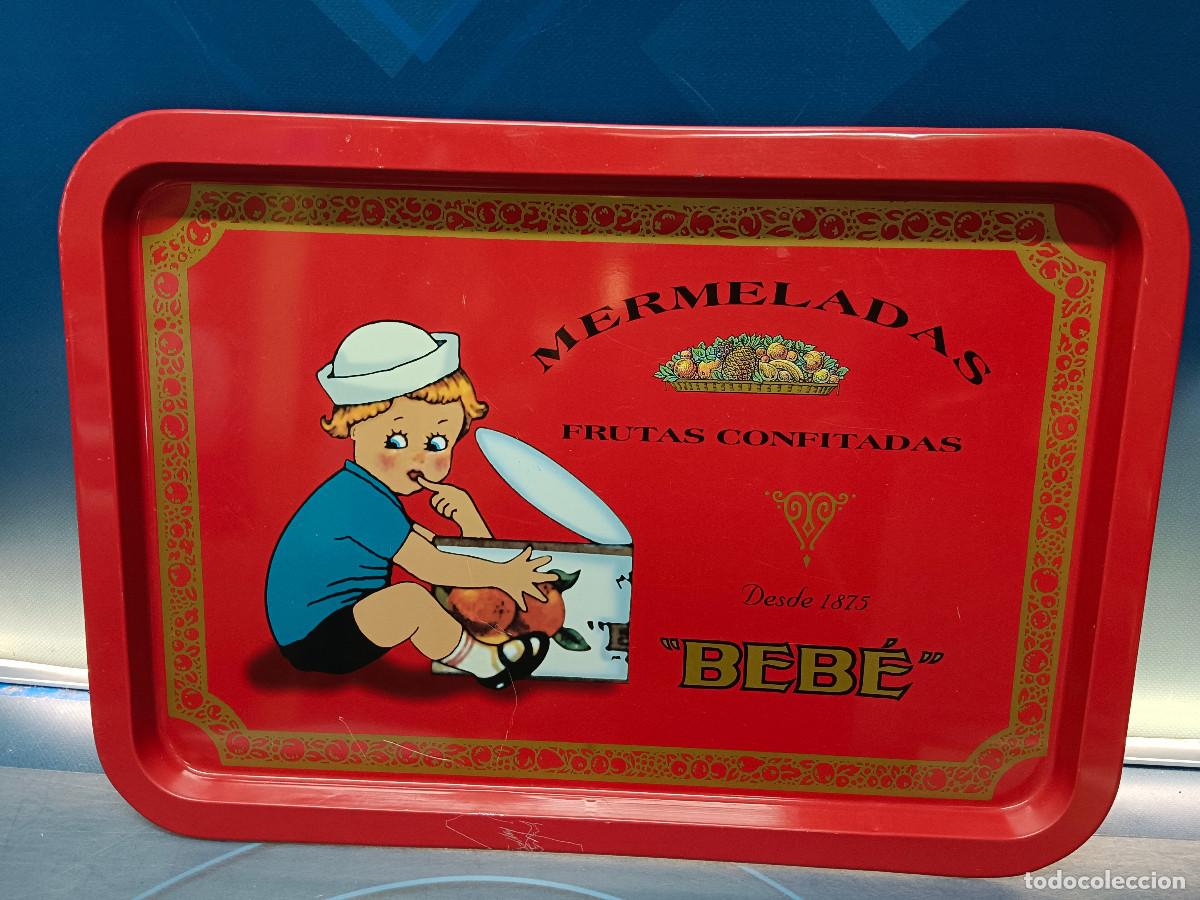Antig&uuml;edades: Bandeja cl&aacute;sica mermeladas frutas confitadas Bebe