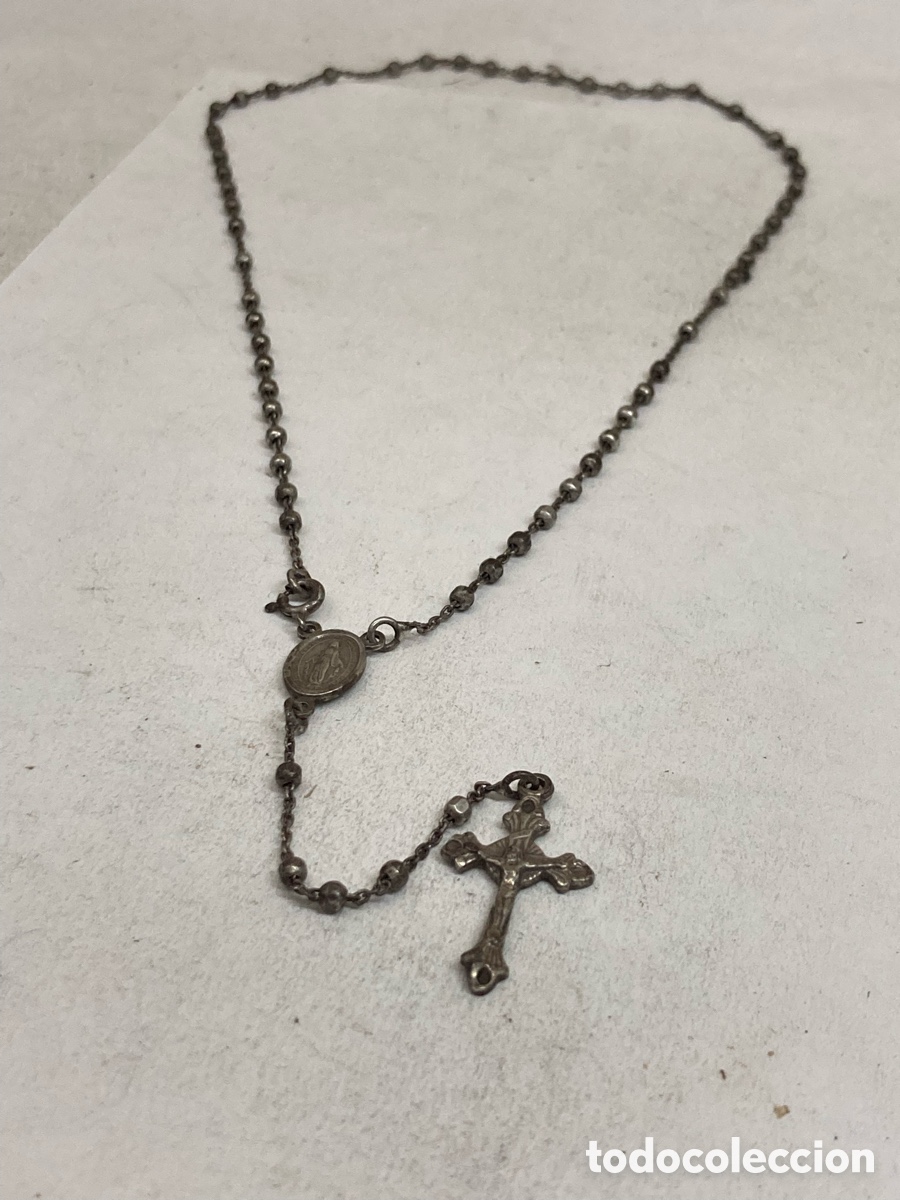 Antig&uuml;edades: Rosario de plata CC465