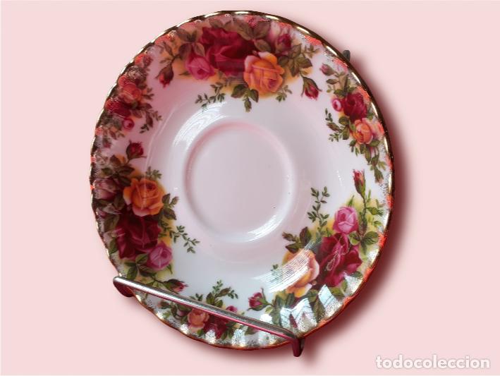 Antig&uuml;edades: Pato de 14 cm Royal Albert Old Country Roses