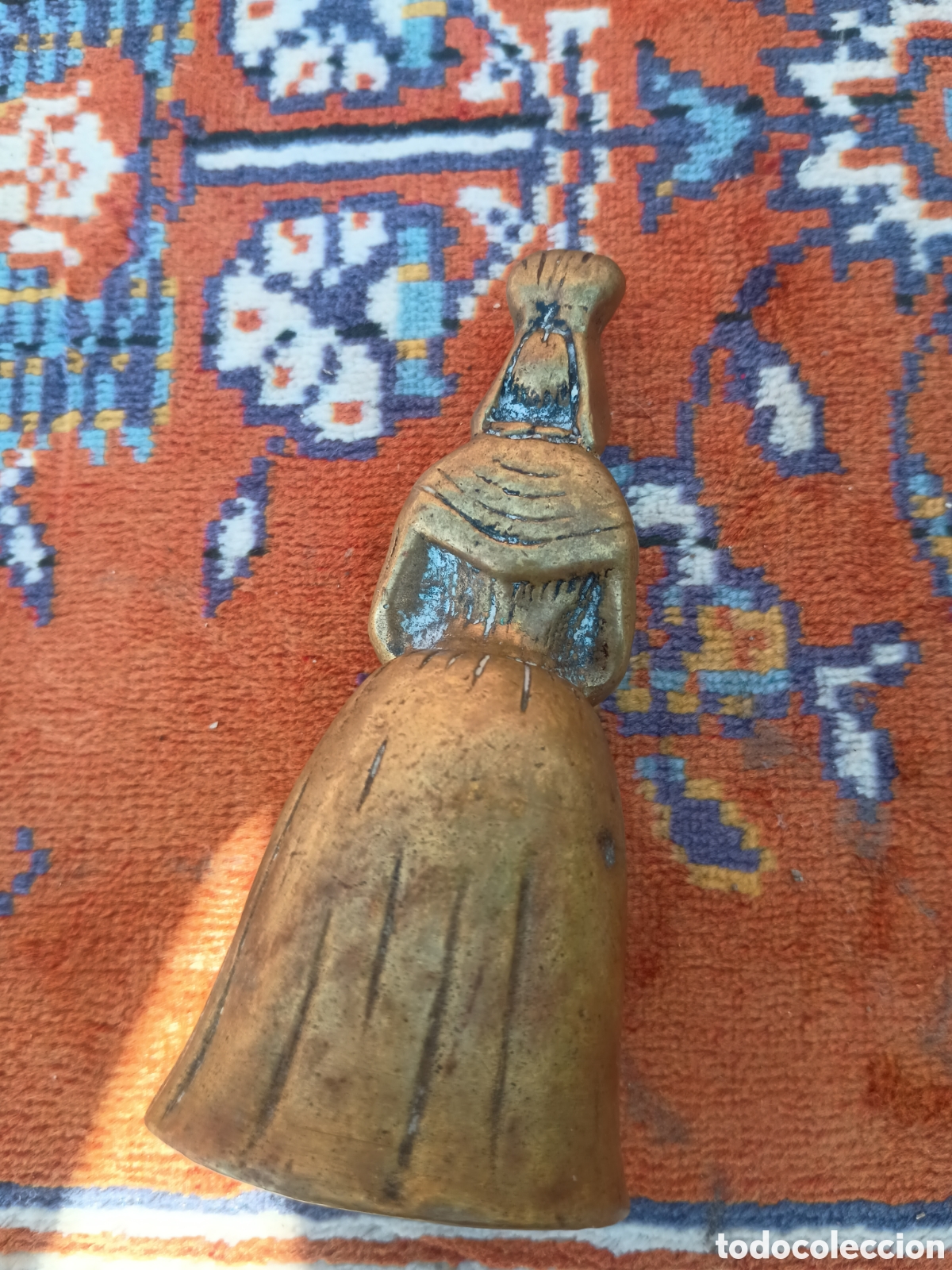 Antig&uuml;edades: Campana bronce mujer - Foto 4