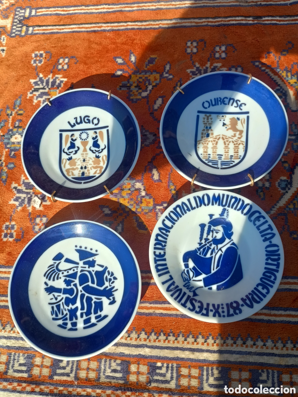 Antig&uuml;edades: Sargadelos platos cer&aacute;mica