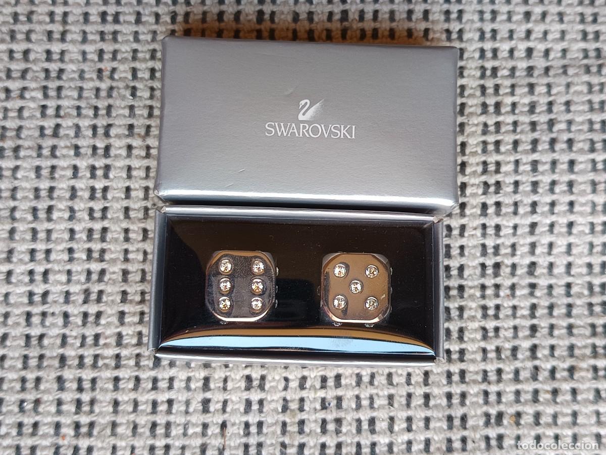 Antiques: Dados con cristales de Swarovski.