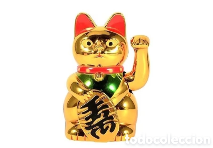 Antiques: Maneki Neko Gato de la Suerte