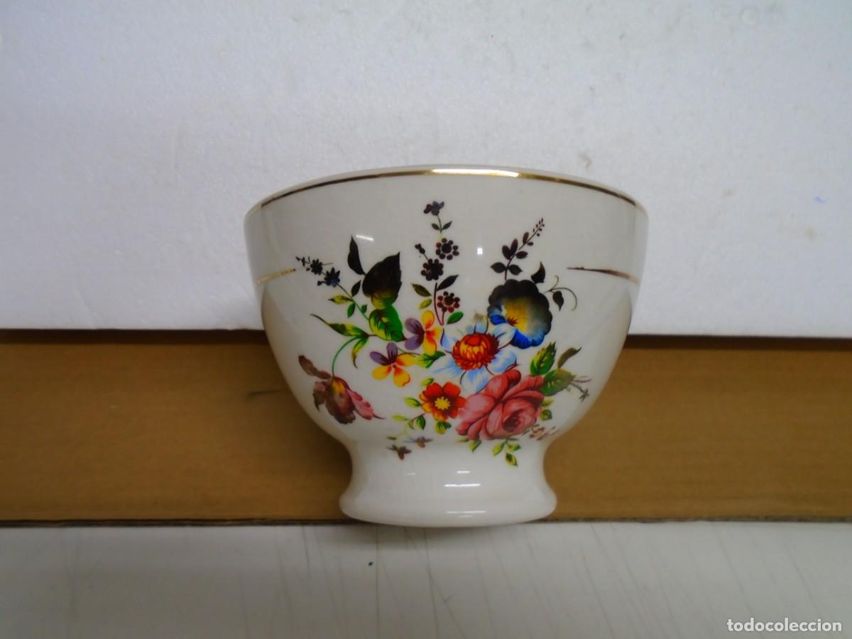 Antig&uuml;edades: VINTAGE TAZON DE LOZA FINA MARCADO TORRE DEL ORO DE PICKMAN.DECORACION FLORAL CON FILO DORADO.