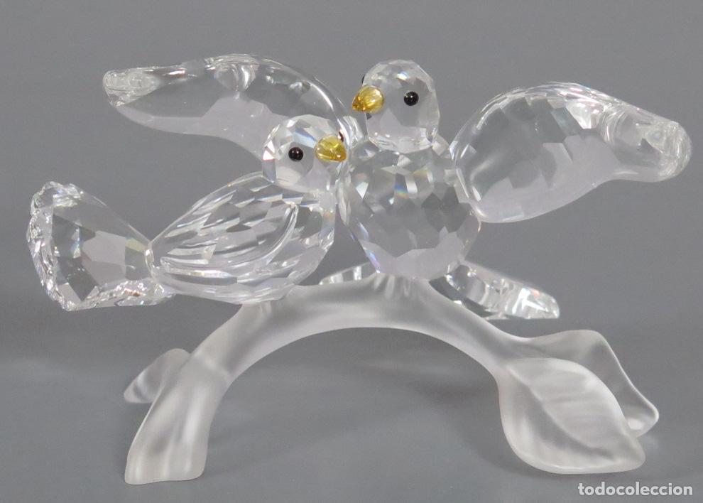 Antig&uuml;edades: TORTOLAS 657378. SWAROVSKI - Foto 1