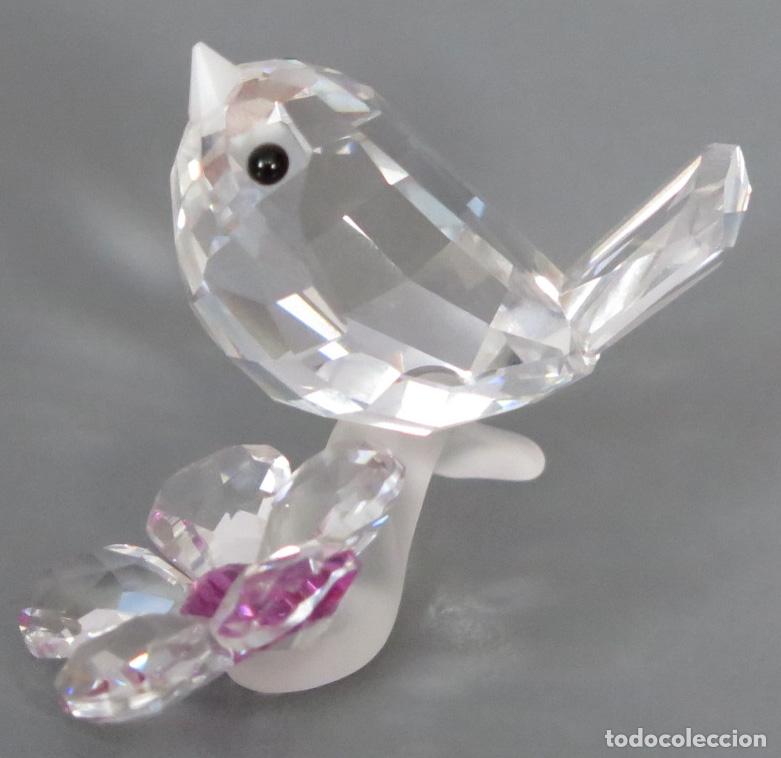 Antig&uuml;edades: PAJARO BEBE 840329. SWAROVSKI - Foto 2