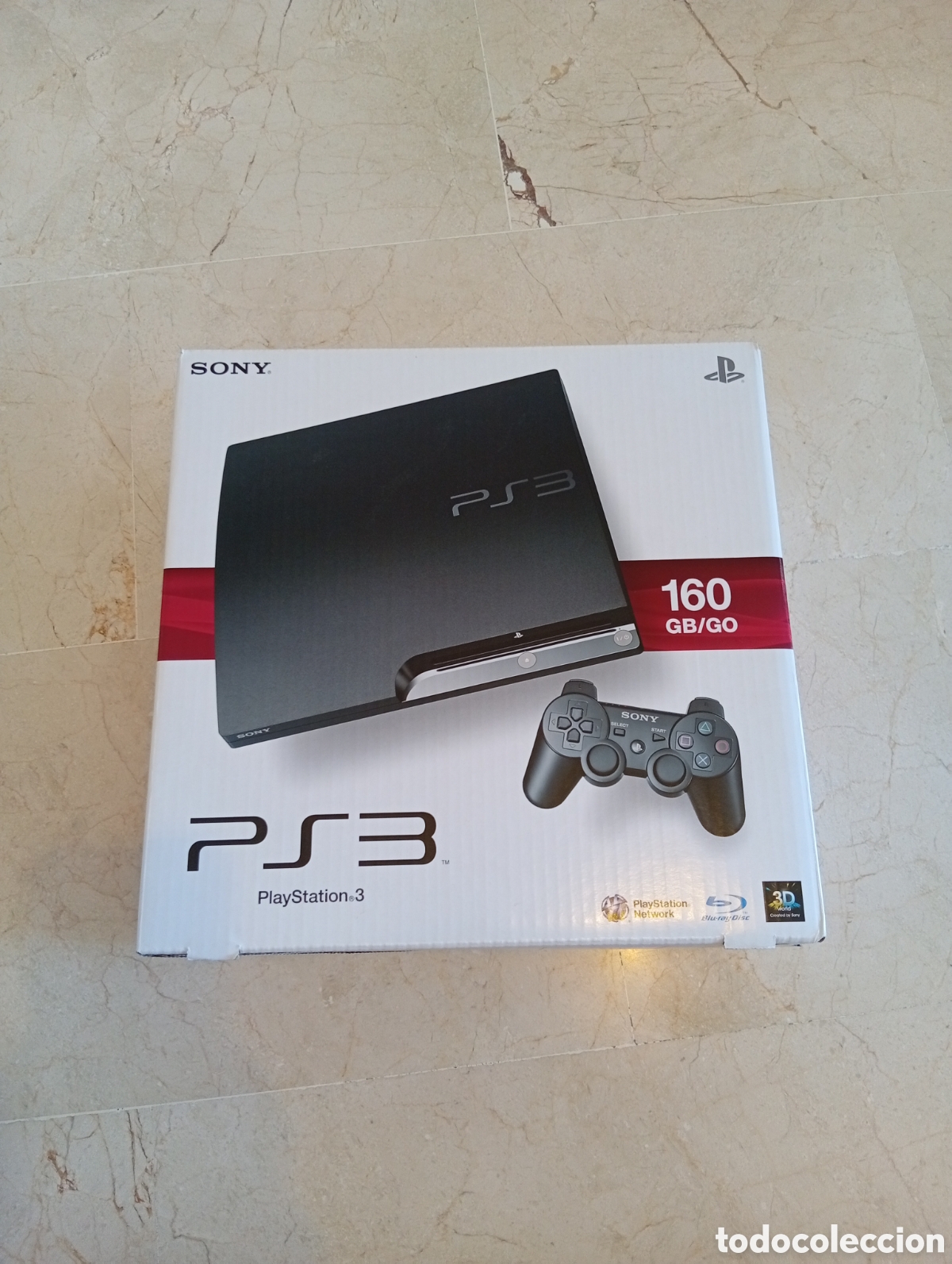 Antig&uuml;edades: Caja de consola PlayStation 3 (solo caja)