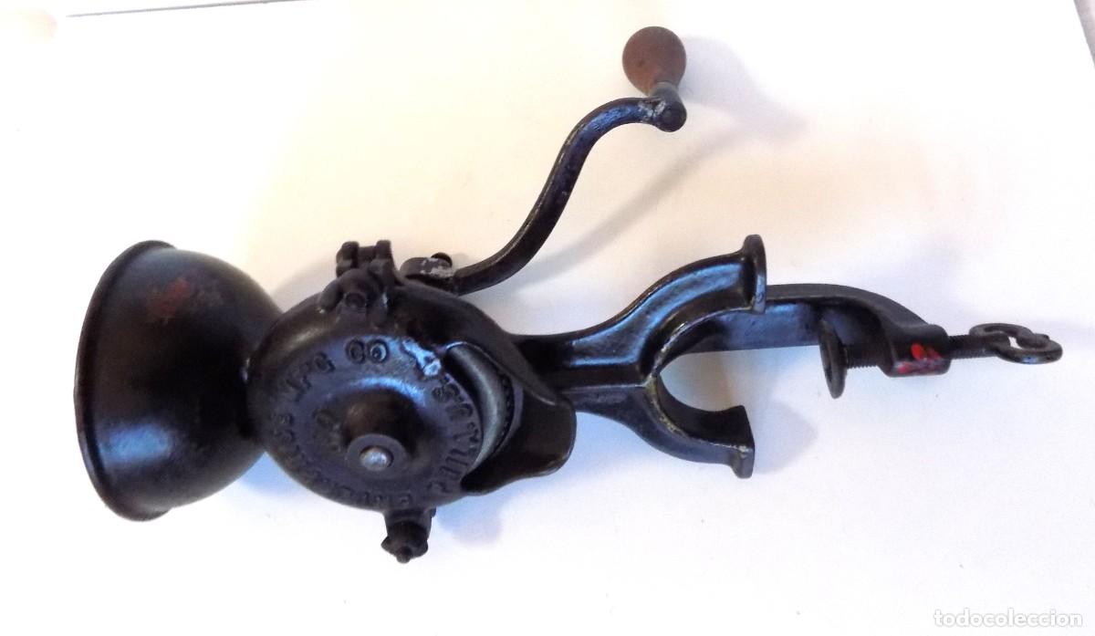 Antig&uuml;edades: MOLINILLO DE CAF&Eacute; MARCA ENTERPRISE. MODELO 0. ESTADOS UNIDOS. C.A. 1886-1936. PINTURA ORIGINAL.